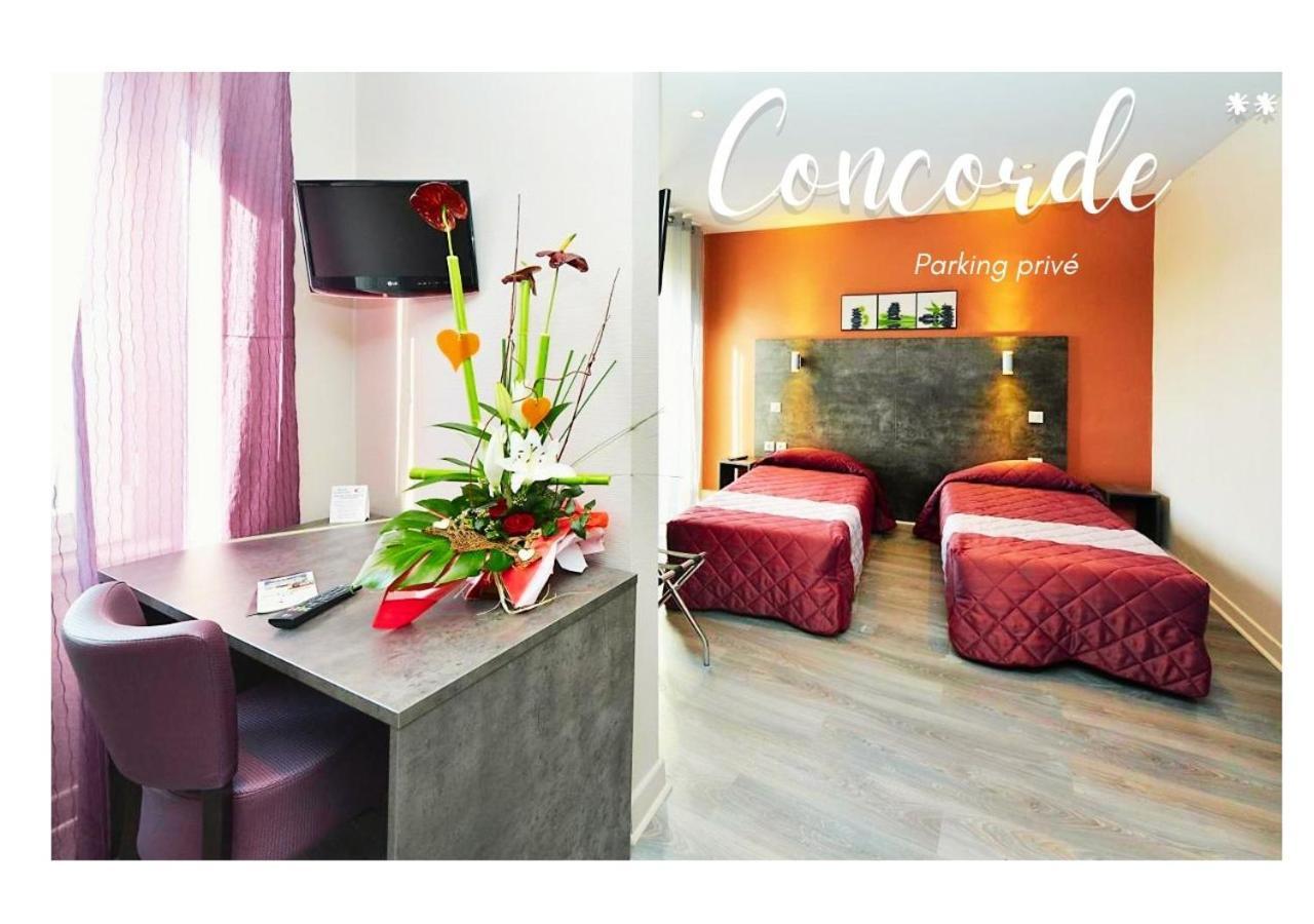 Hotel Concorde - Rodez Centre Ville Zewnętrze zdjęcie